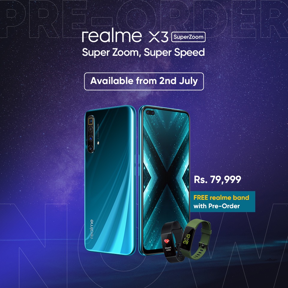 realme's flagship device realme X3 SuperZoom Launched in Pakistan