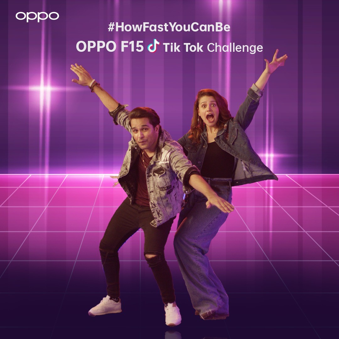 #HowFastYouCanBe OPPO F15 beats on Tiktok and Win OPPO F15