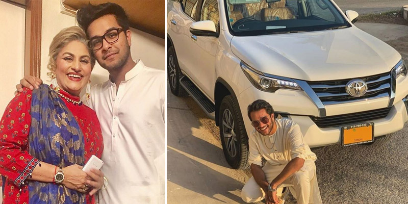 Asim Azhar buys his mother her dream car