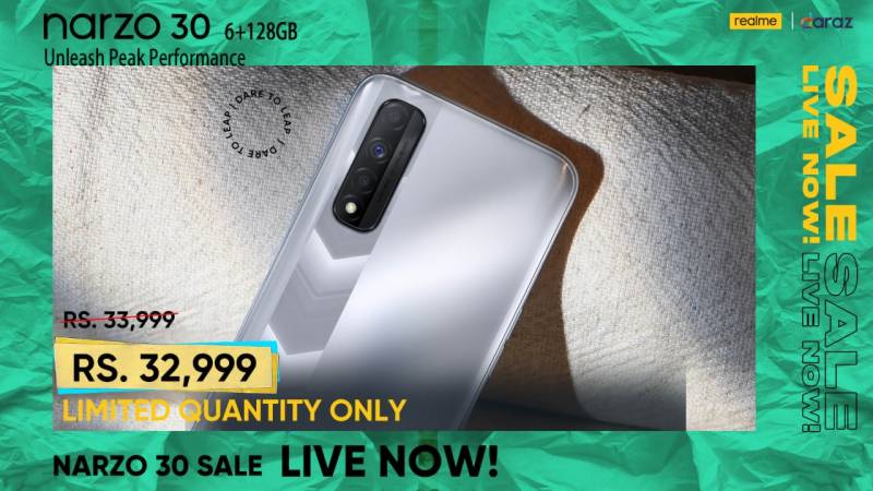 The real Gaming Beast realme Narzo 30 is Available Now