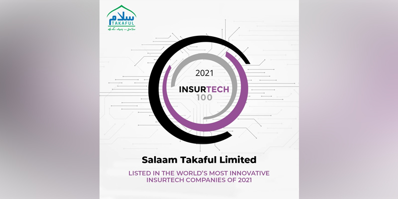 Salaam Takaful Limited featured inInsurTech100 for 2021 by Fintech Global