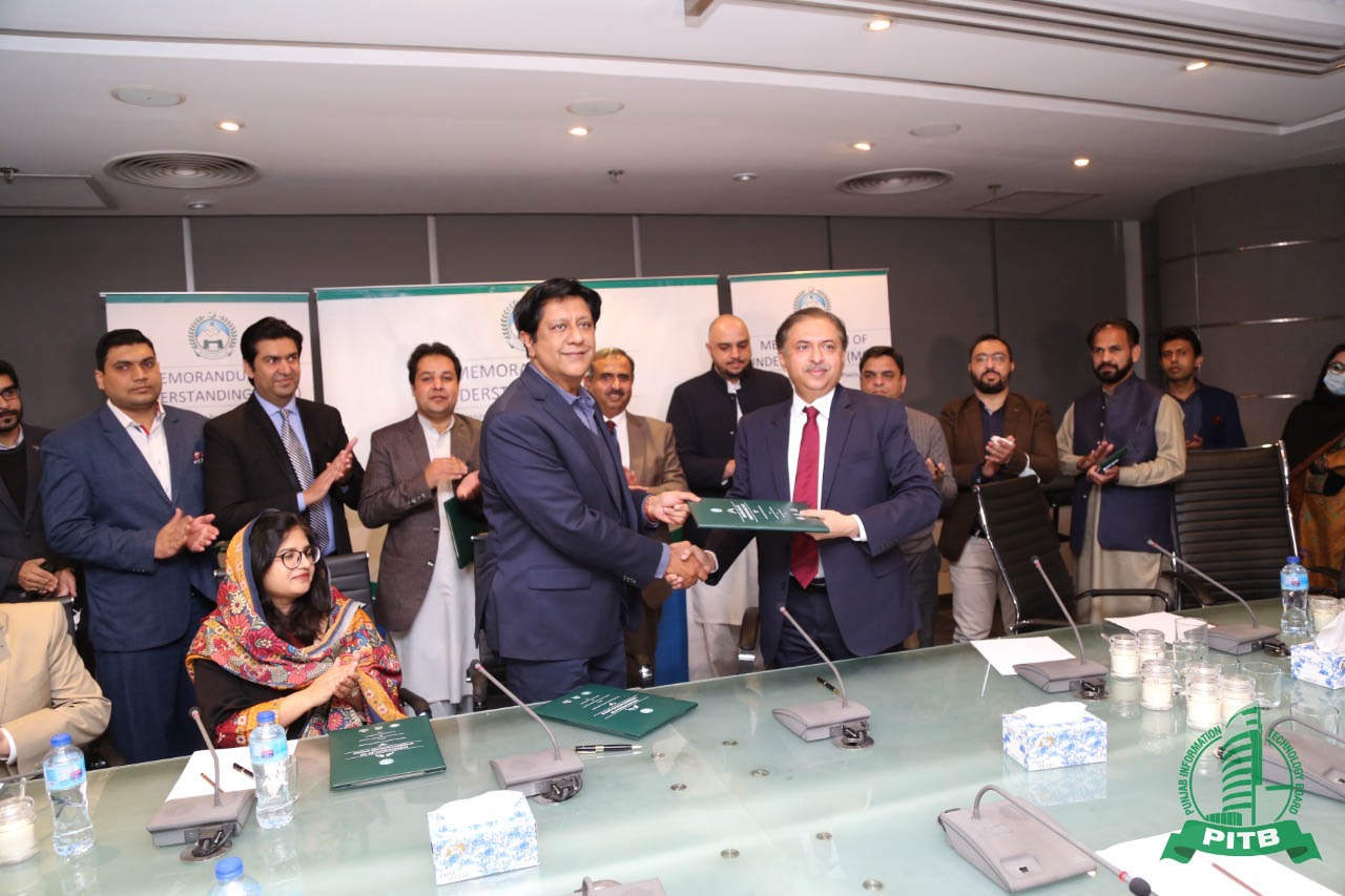 PITB, BoR KPK sign MoU to implement e-Stamping system in KPK