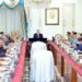 APP21-240425
ISLAMABAD: April 24 – Prime Minister Muhammad Shehbaz Sharif chairing a meeting of the National Security Committee. APP/MAF/TZD