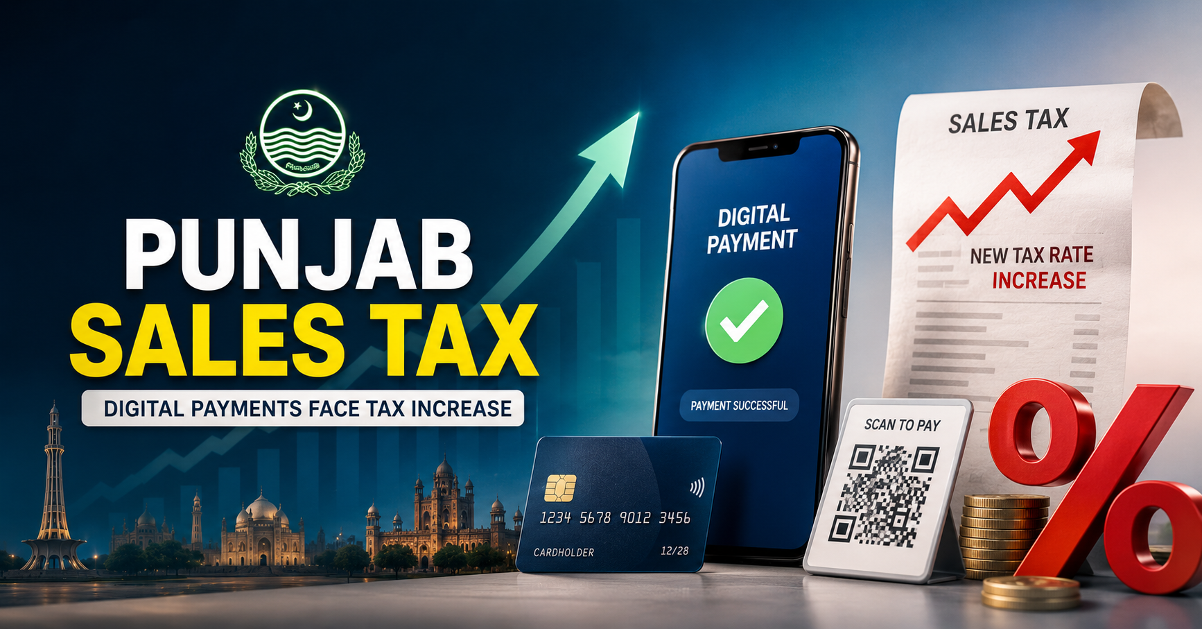Punjab Sales Tax: Digital Payments Face Tax Increase