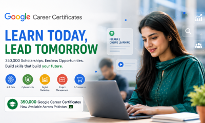 350,000 Google Career Certificates Open to Pakistanis