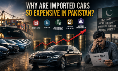 Rising costs of imported cars in Pakistan