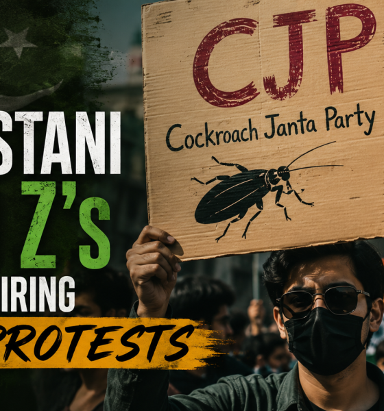 Pakistani Gen Z admiration with CJP protests