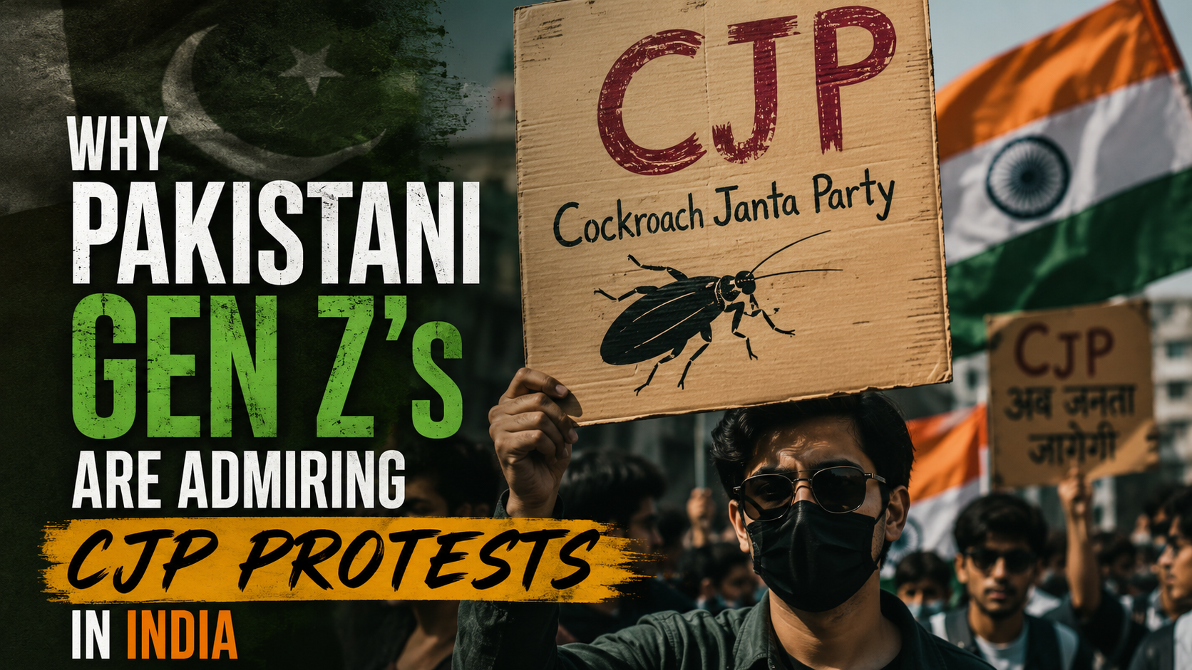 Pakistani Gen Z admiration with CJP protests