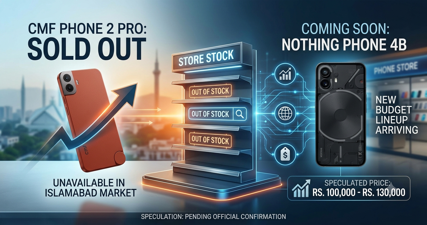 CMF Phone 2 Pro Vanishes From Islamabad Market