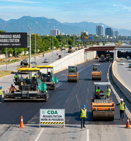 CDA Launches New Islamabad Road Rehabilitation Project
