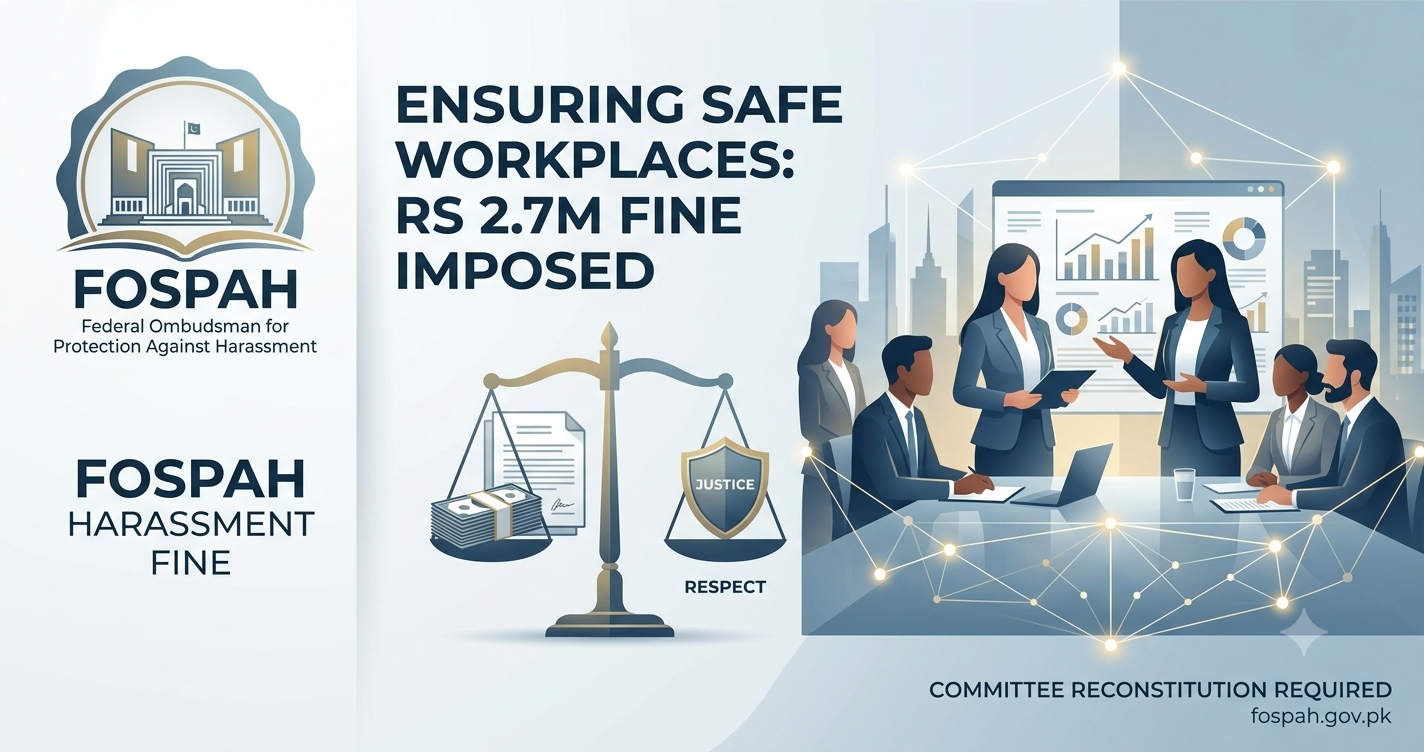 FOSPAH Imposes Rs2.7 Million Fine for Workplace Harassment
