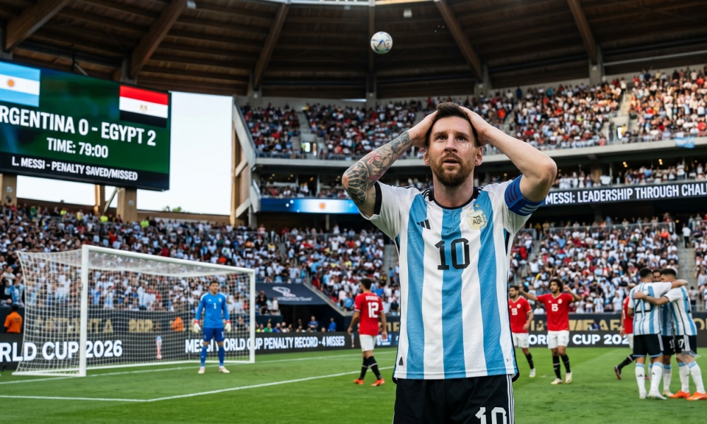 Messi Sets Penalty Record in Dramatic Argentina Win