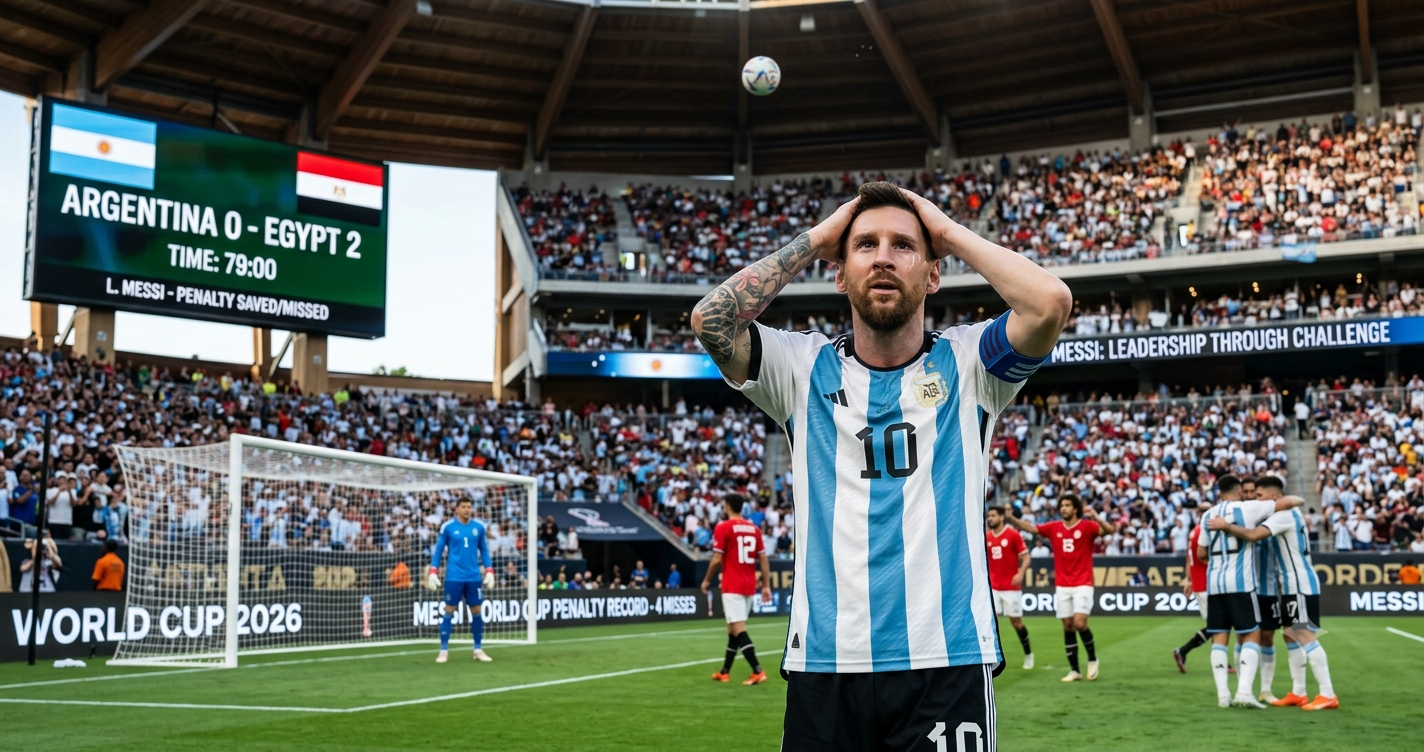 Messi Sets Penalty Record in Dramatic Argentina Win