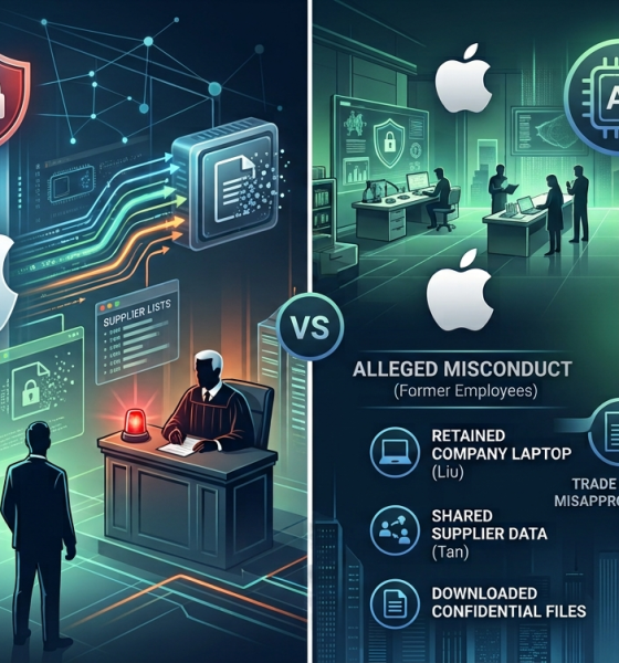Apple Sues OpenAI Over Alleged Trade Secret Theft