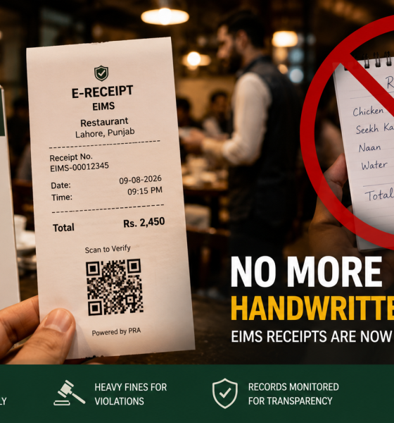 Punjab Restaurants Face Fines for Handwritten Receipts