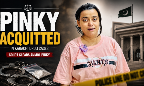 Pinky Acquitted in Karachi Case