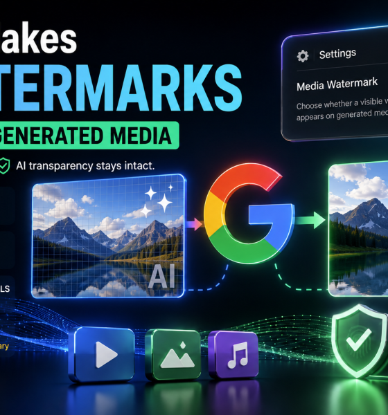 Google Makes AI Watermarks Optional