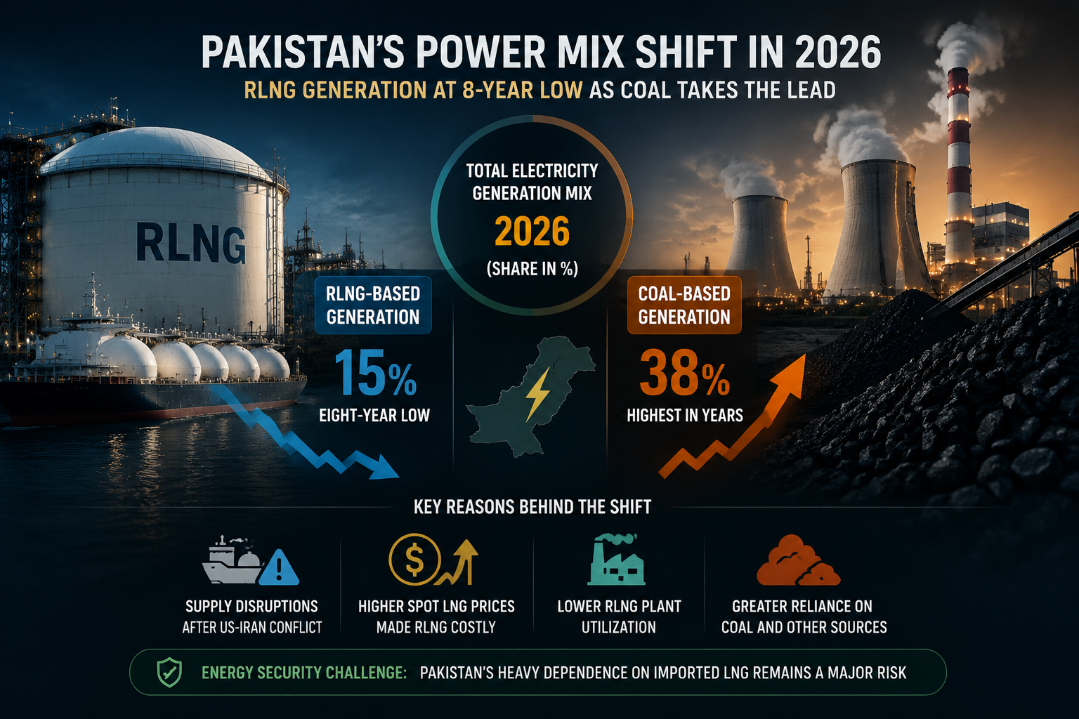 Coal Gains Greater Share in Pakistan’s Energy Mix