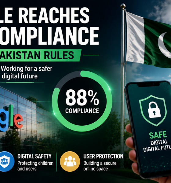 Google and Pakistan Rules Compliance Infographic
