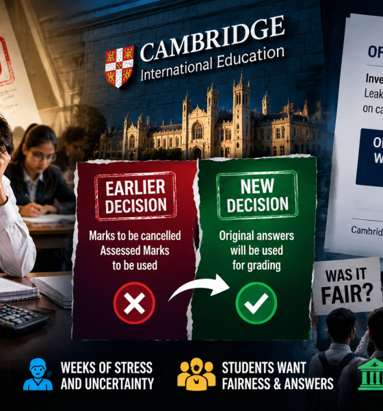 Cambridge A Level Maths Paper Leak Raises Student Fairness Concerns