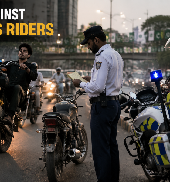 Traffic Police Crackdown on Reckless Riders