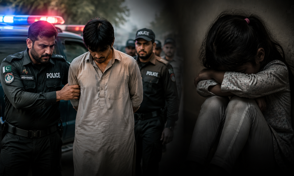 Muzaffargarh Police Arrest Suspect in Minor Girl Case