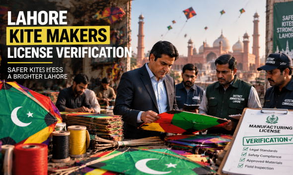 Lahore Kite Makers License Verification