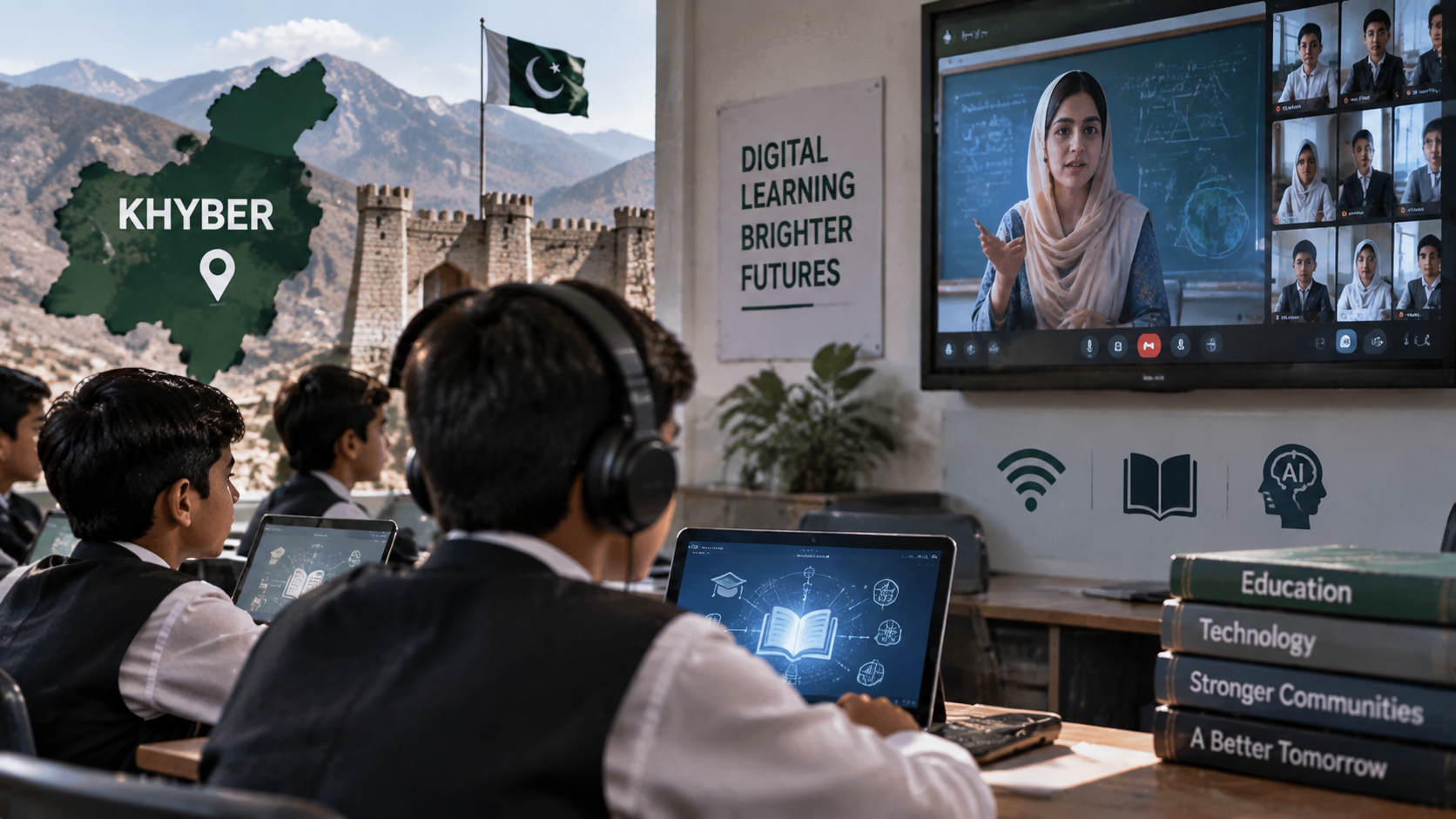 Digital Learning in Khyber Classrooms