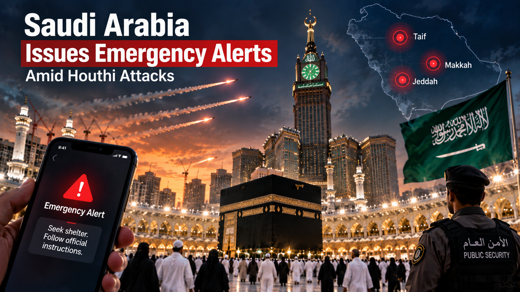 Saudi Arabia Emergency Alert Composite