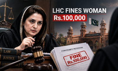 LHC Fines Woman Rs.100,000