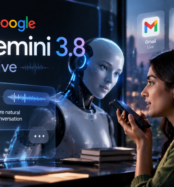 Gemini 3.8 Live AI models powering Google's advanced voice assistant