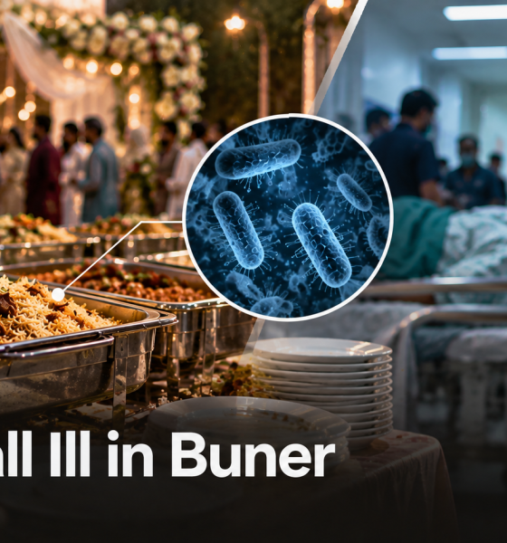 70 fall ill in Buner after suspected contaminated food at engagement ceremony