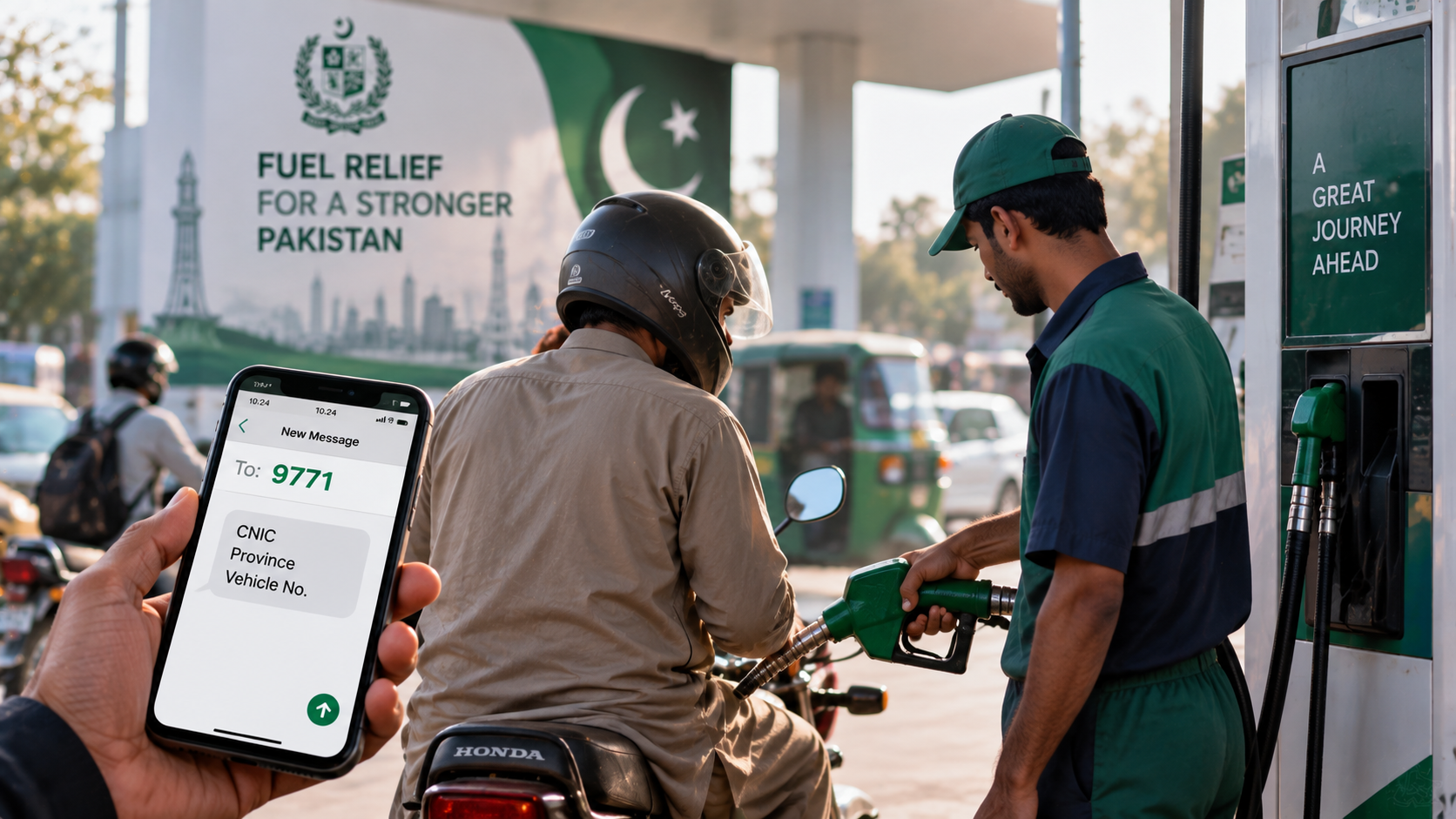 Petrol relief scheme removes five-litre minimum purchase requirement