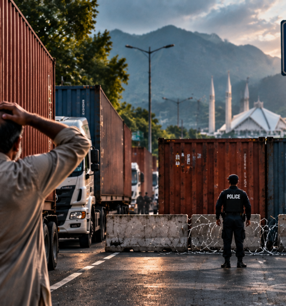 Islamabad container seizures and transporters demanding compensation
