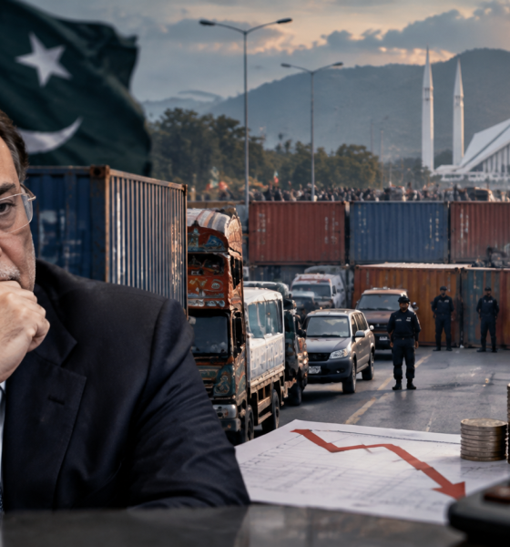 Pakistan protest cost Rs120 billion daily due to road blockades and economic disruption