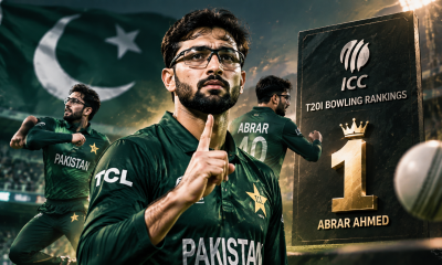 Abrar Ahmed tops ICC T20I bowling rankings for Pakistan cricket