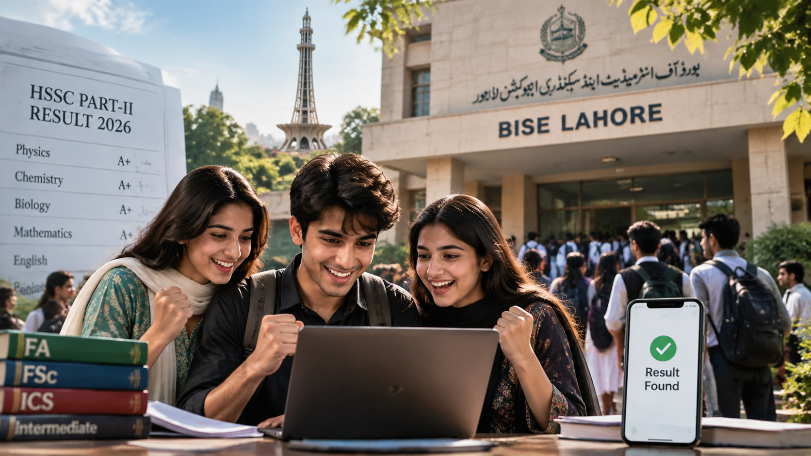 BISE Lahore 12th Class Result 2026 announcement