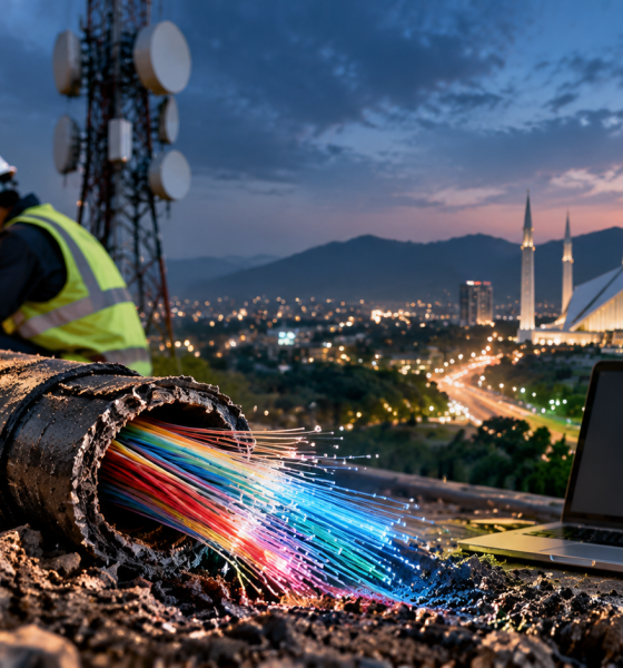 Islamabad internet disruption caused by optical fiber cable damage