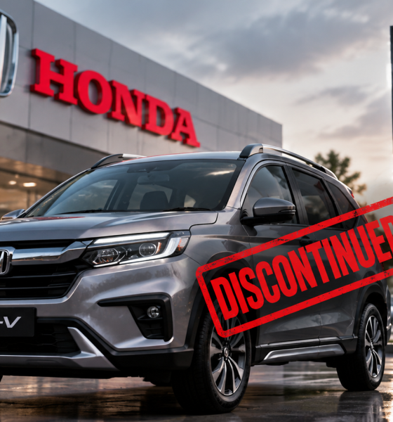 Honda Atlas stops Honda BR-V production in Pakistan after seven years