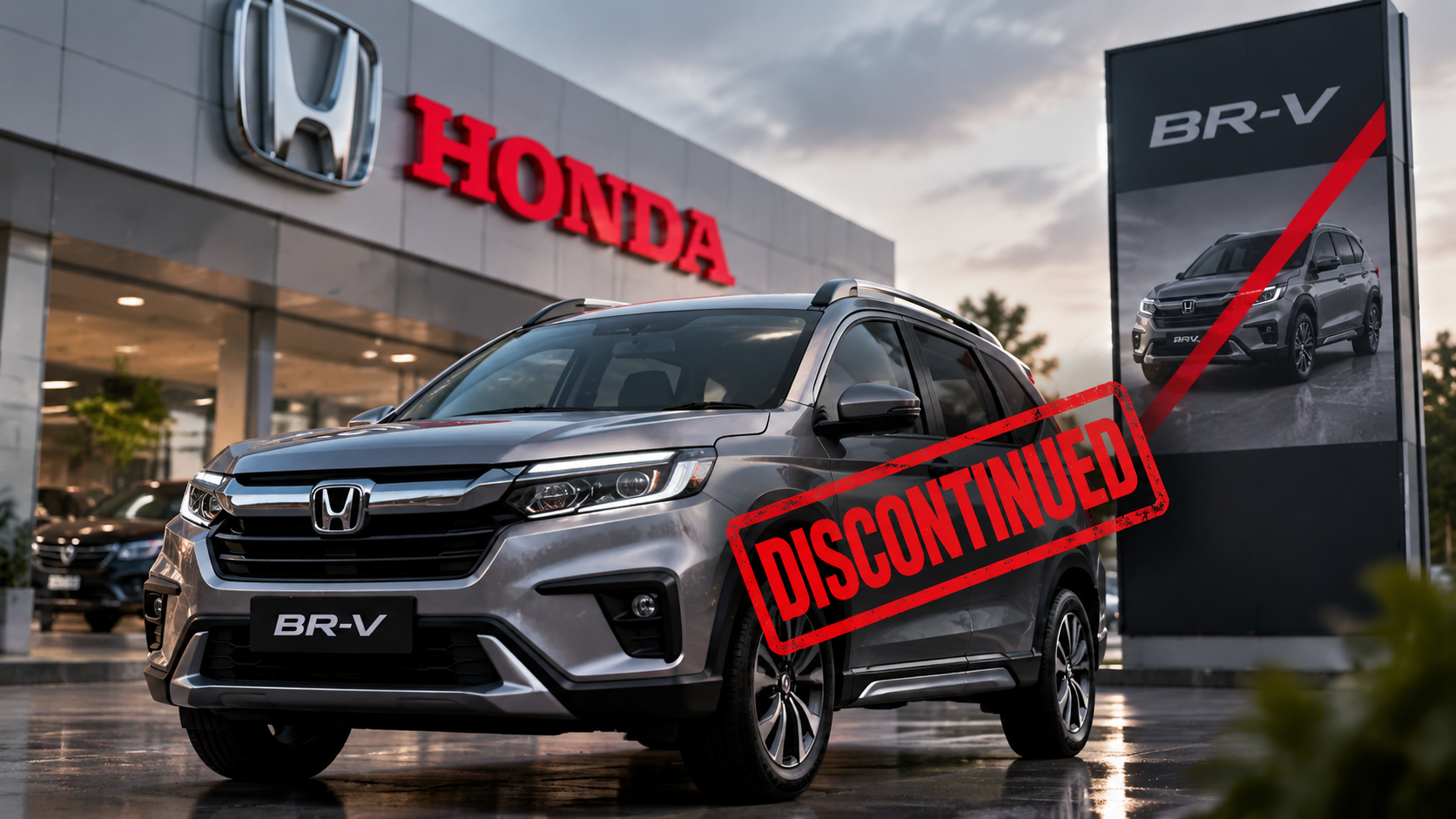 Honda Atlas stops Honda BR-V production in Pakistan after seven years