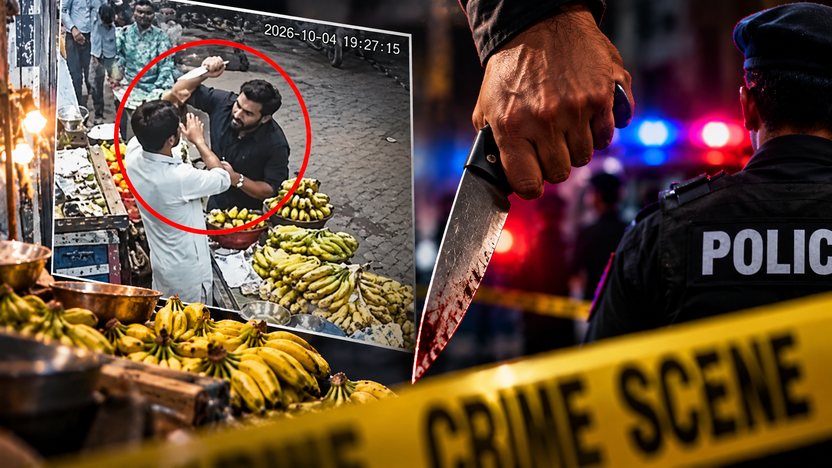 CCTV footage related to young man killed over Rs200 dispute in Okara
