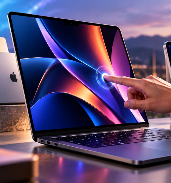 Apple touchscreen MacBook Pro with OLED display expected in 2026