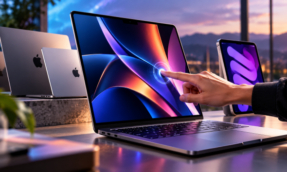 Apple touchscreen MacBook Pro with OLED display expected in 2026