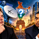Elon Musk and Mukesh Ambani amid Starlink India launch dispute