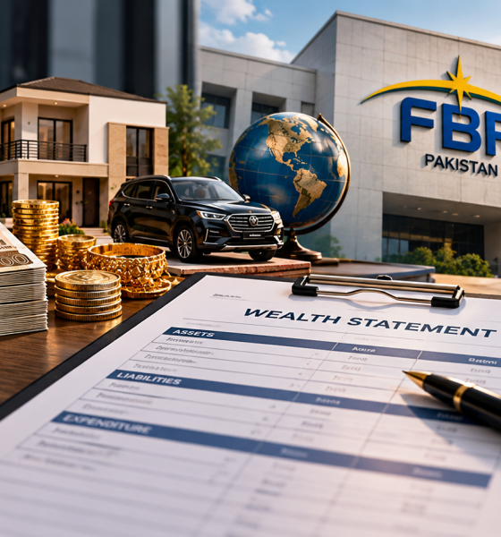 FBR can ask taxpayers for detailed wealth statements for Tax Year 2027