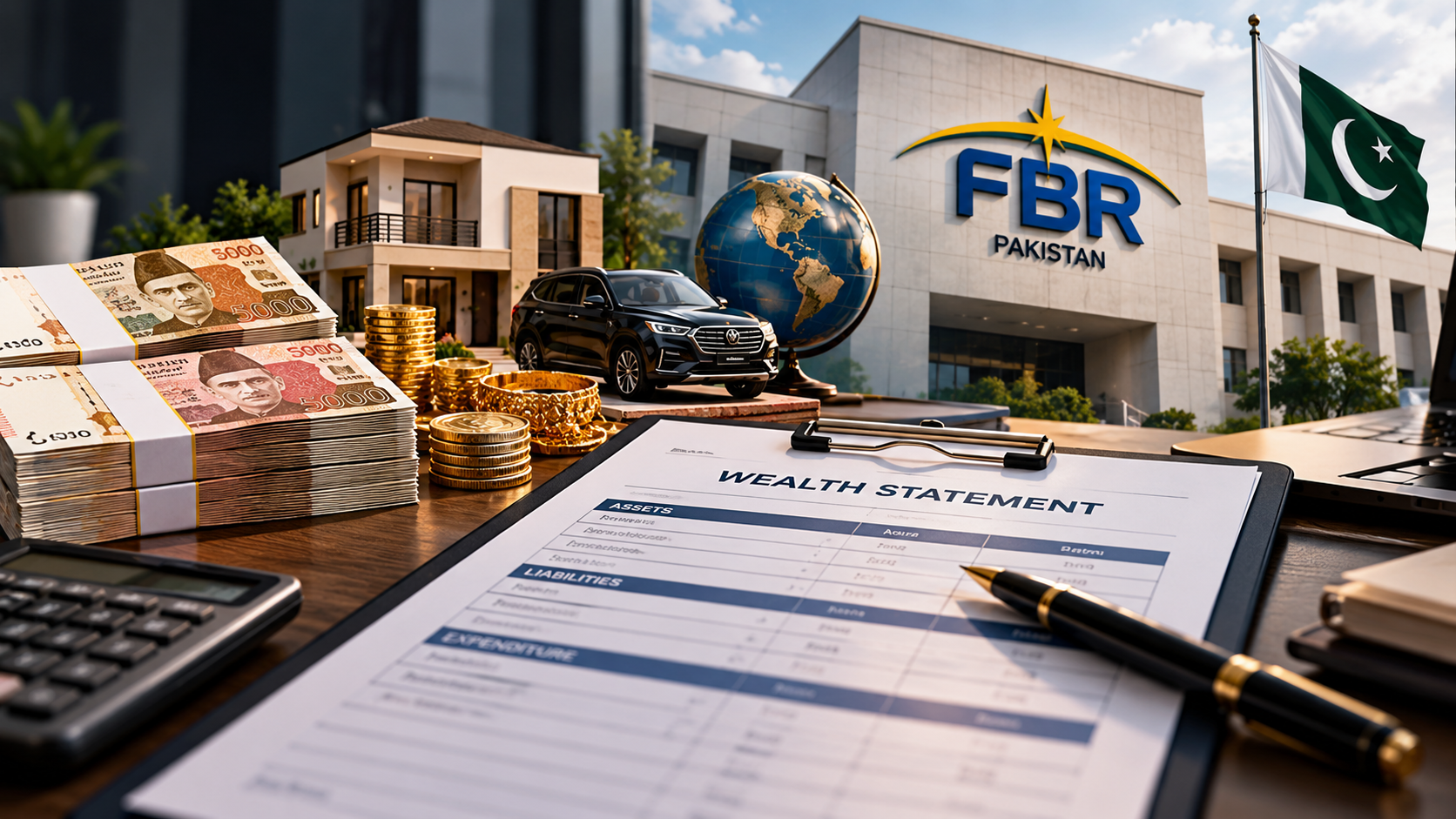 FBR can ask taxpayers for detailed wealth statements for Tax Year 2027