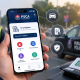 Punjab e-challan check online using the PSCA Public Safety App on a smartphone to verify traffic fines.