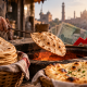 Fresh roti and naan being prepared at a traditional Lahore tandoor amid rising flour and LPG costs.