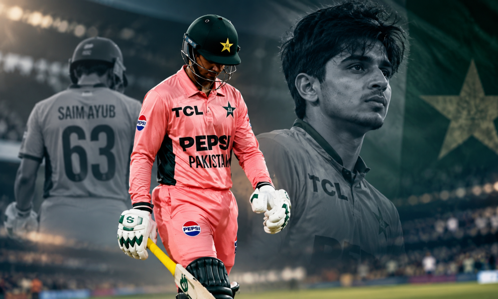 Pakistan opener Saim Ayub released from ODI squad after requesting to return to domestic cricket, with Sahibzada Farhan named as his replacement.