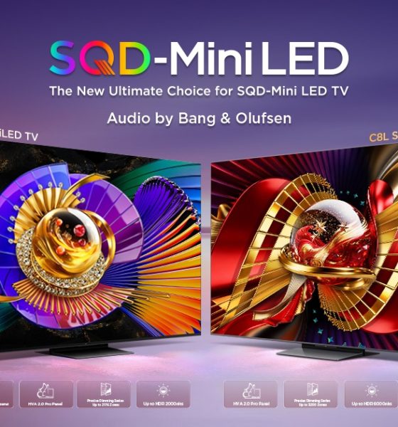 TCL SQD-Mini LED TV showcasing next-generation display technology